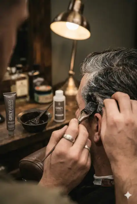 Odsiwianie włosów dla mężczyzn - naturalny efekt